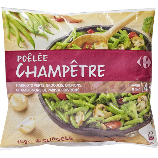 [3270190024989] CARREFOUR Salteado campestre legumes cozinhados 1 kg