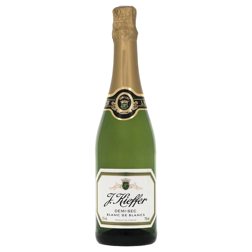 [3270190126744] J.KIEFFER Vinho Branco Espumante Demi Sec 75 cl