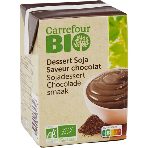 [3270190161318] CARREFOUR Organic Soy Chocolate Dessert 530 g