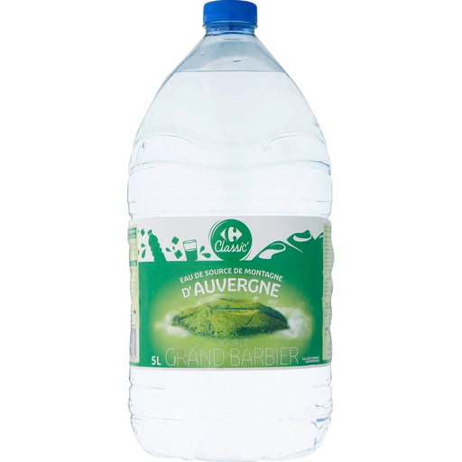 [3270190191629] CARREFOUR CLASSIC Mountain Spring Still Water 5 L