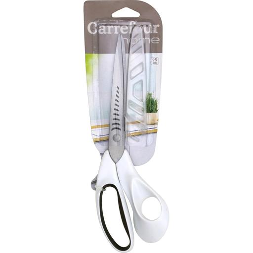 [3270192754396] CARREFOUR Ciseaux inox 25cm HOME les ciseaux