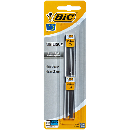 [3270220029724] BIC Mines HB 0,5mm for Critérium 2 12 leads