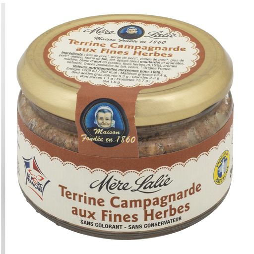 [3270270101012] MERE LALIE Terrina campestre a las finas hierbas 200 g