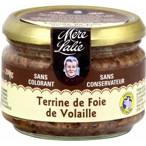 [3270270202016] MERE LALIE Terrina de hígado de ave 200 g