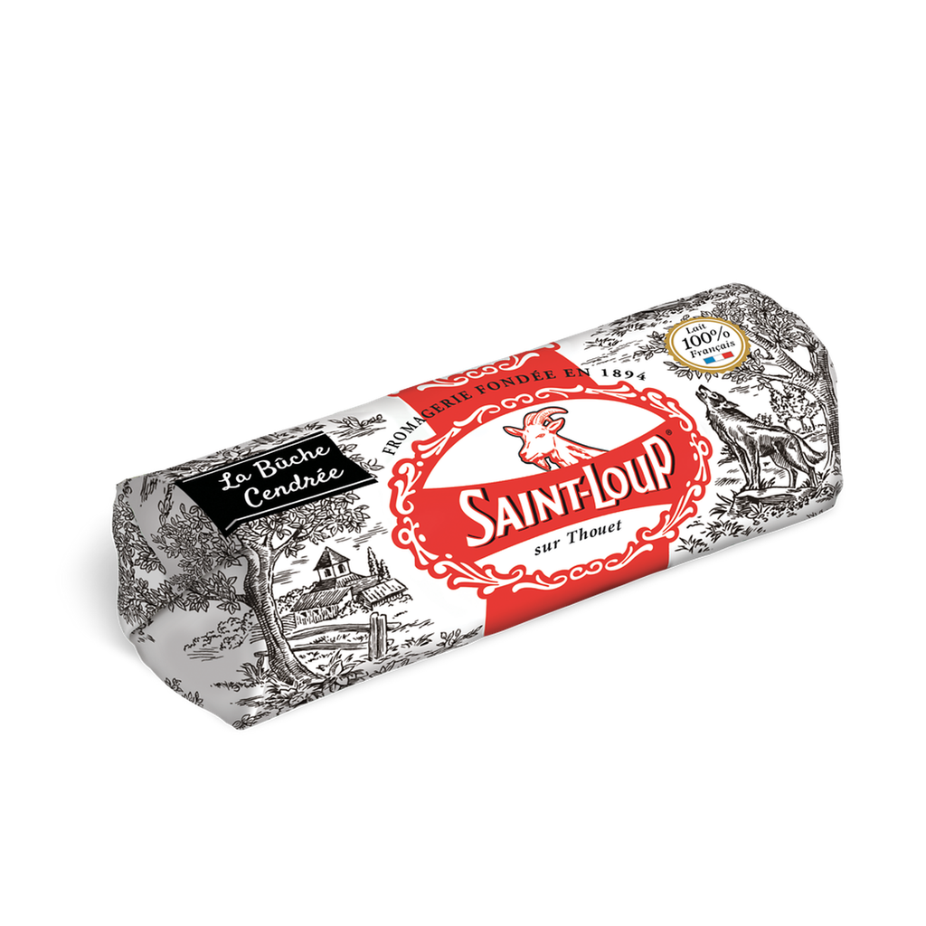 SAINT LOUP Queso de cabra rulo ceniza 180 g