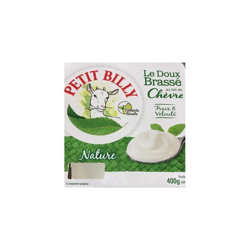 PTIT Billy Yogur Batido Cabra Natural 4 x 100 g