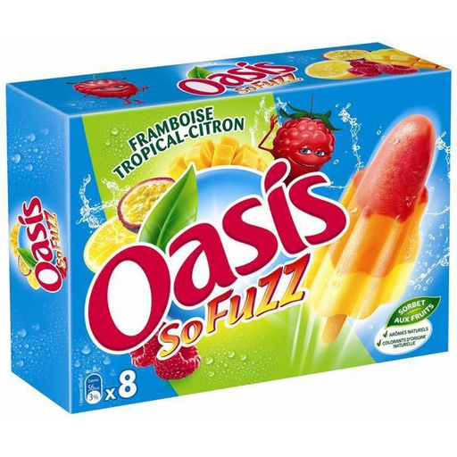 [3274661092316] OASIS Fusée Sorbet 8 x 58 ml