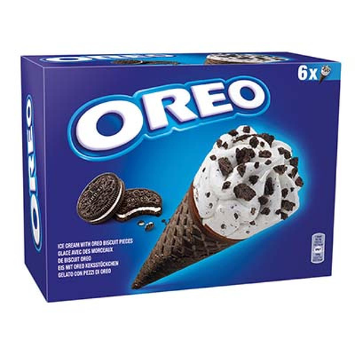 [3274661100370] OREO Cone X6 375 g