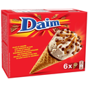 DAIM Glaces cônes caramel 390 g