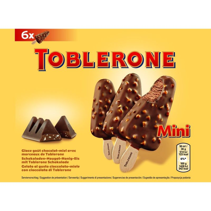 TOBLERONE Mini Bat.X6 216 g