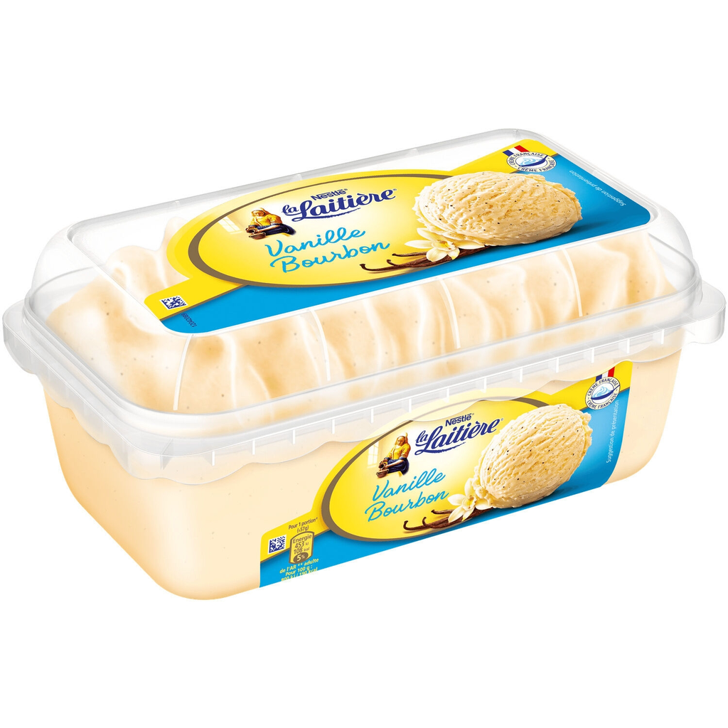 LA LAITIERE Helado en tarrina vainilla 510 g