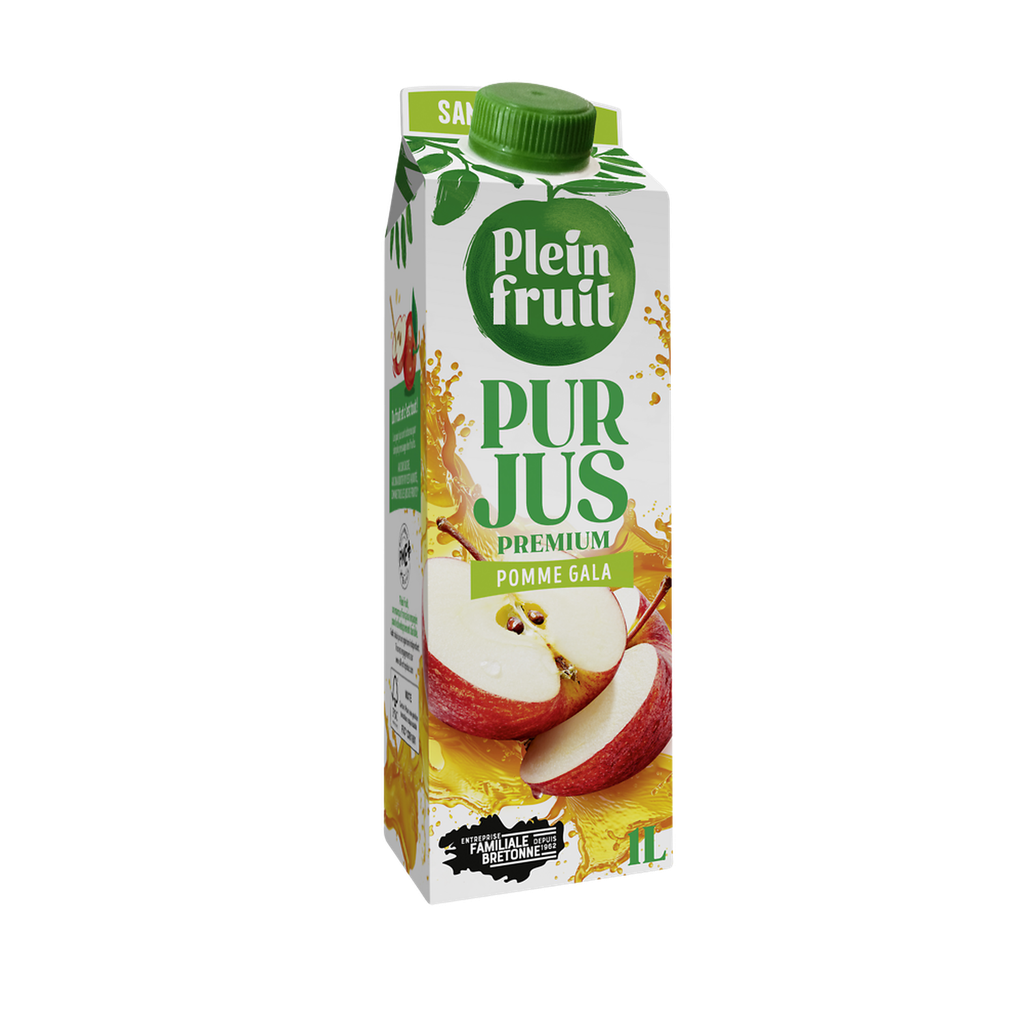 PLEIN FRUIT 100% Zumo de Manzana GALA 1 L