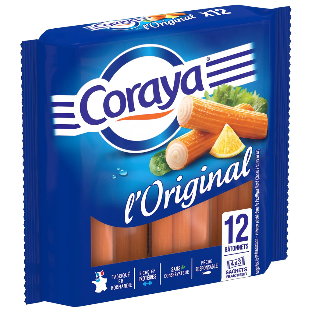 CORAYA Surimi Sticks L'Original 12 180 g