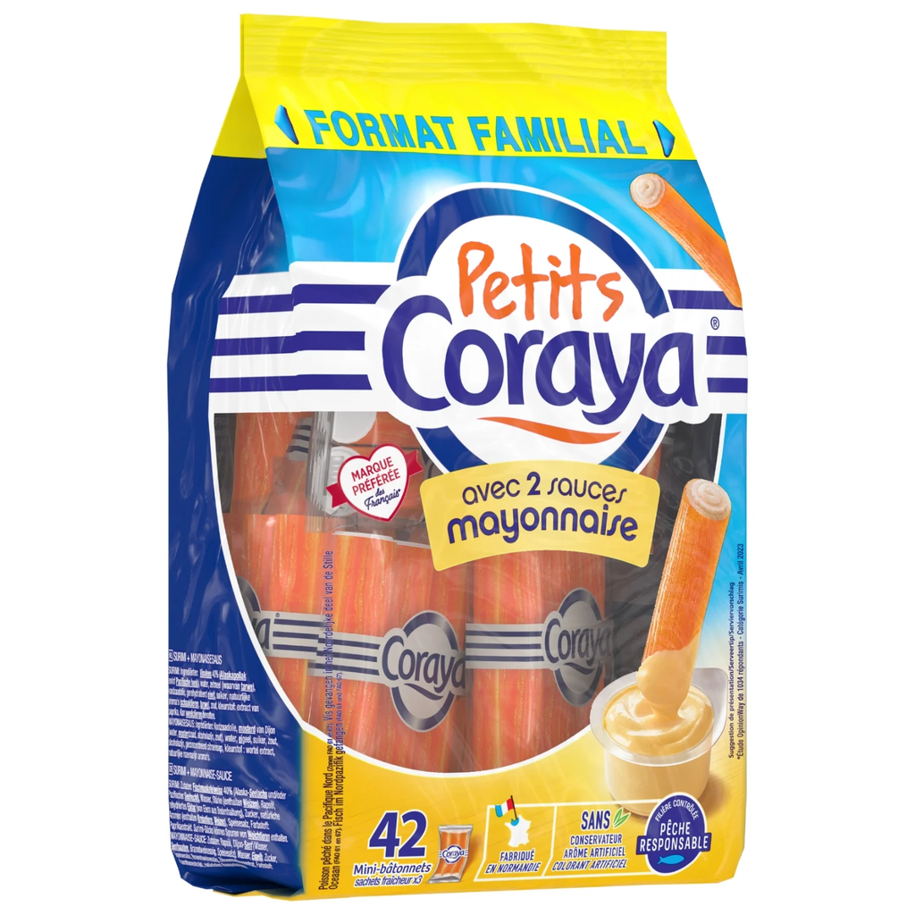 CORAYA Surimi + molhos de maionese 420 g