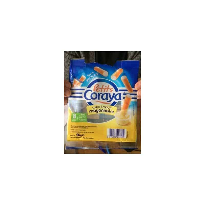 CORAYA Ptits Mayonnaise Bites de surimi 96 g