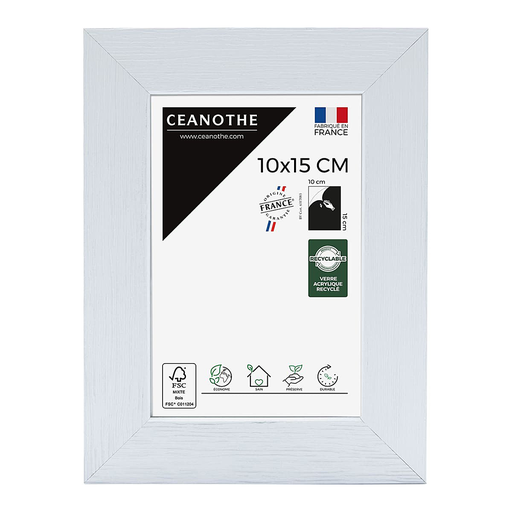 [3279390276631] CEANOTHE Karma Frame white 10x15