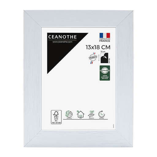 [3279390276648] CEANOTHE Moldura Karma Branco 13x18
