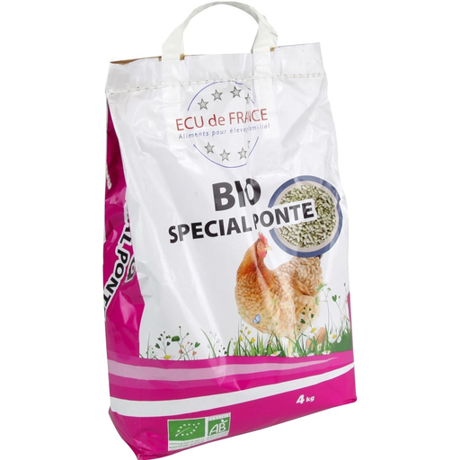 [3280820000313] ECU DE FRANCE Alimento Granulado para Gallinas Ponedoras Bio 4 kg