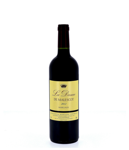 [3284399015723] La Dame de Malescot, 2012 Margaux AOP Red Wine 75 cl