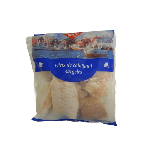 [3284622750483] KRISTAL Filetes de Bacalhau Congelados 800 g