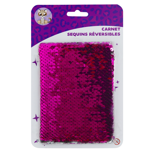 [3286413019588] FERRY Reversible Sequin Notebook the toy