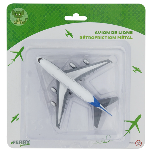 [3286413021475] FERRY Avião de linha retrofricção metal