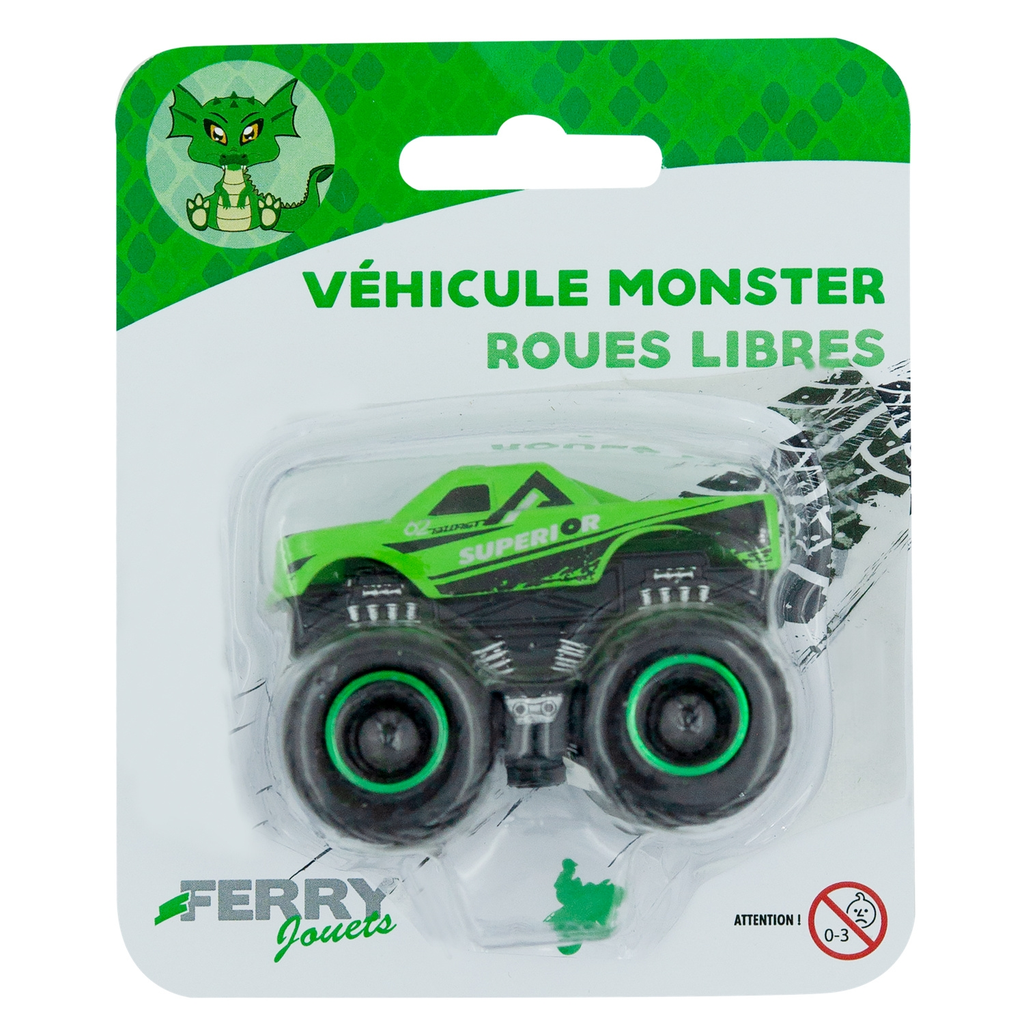 FERRY Brinquedo Veículo Monster Rodas Livres