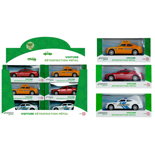 [3286413022878] FERRY Carro retrofricção metal modelo aleatório