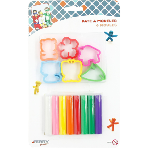 [3286413036271] FERRY Plastilina y accesorios el juguete