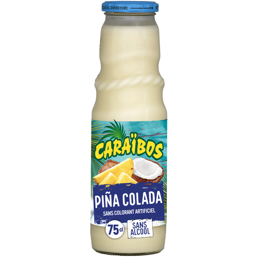 [3287121175405] CARAIBOS Fruit Drink Cocktail for Pina Colada 0.75 L