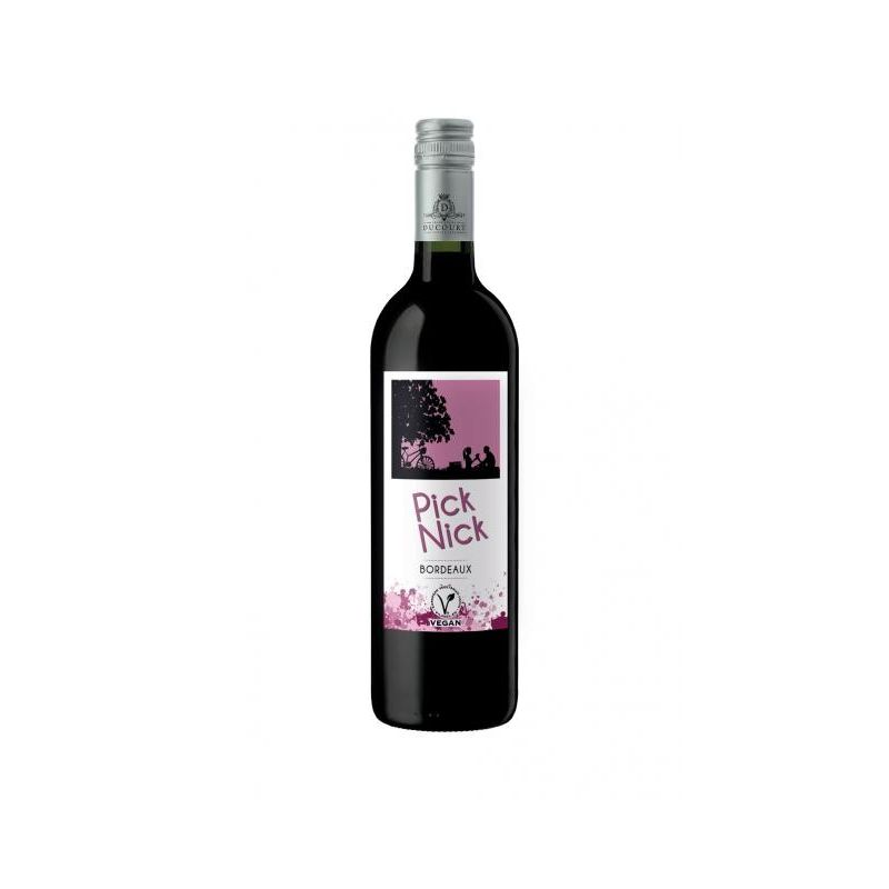 VIN VEGAN Vignobles Ducoeurt, Pick Nick, AOC Bordeaux Tinto 2016 75 cl