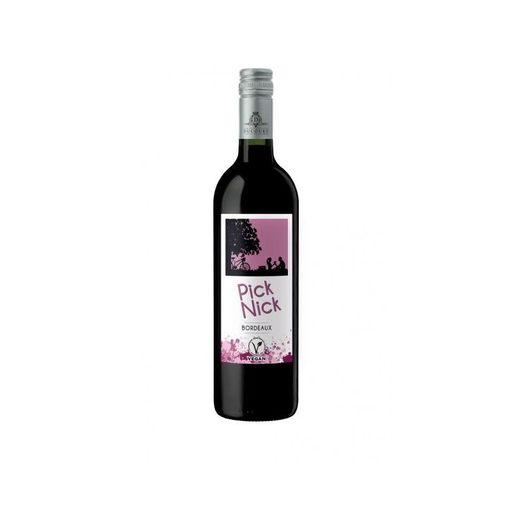 [3287140000269] VIN VEGAN Vignobles Ducoeurt, Pick Nick, AOC Bordeaux Rouge 2016 75 cl