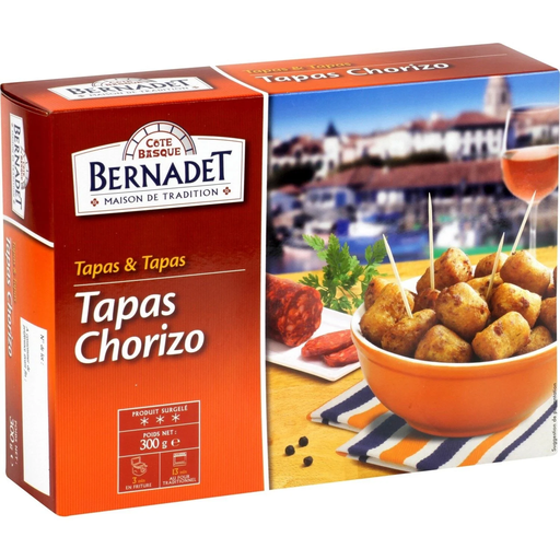 [3287370002323] BERNADET Chorizo Tapas 300 g