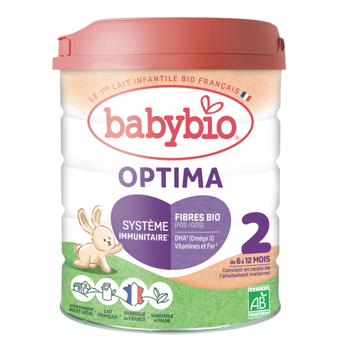 [3288131580326] BABYBIO Optima 2 Leite de Transição Bio 800 g
