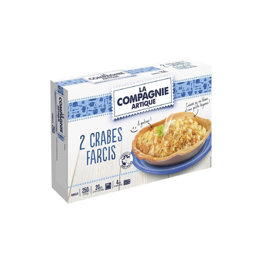 [3289471029117] LA COMPAGNIE ARTIQUE Caranguejos recheados 2 x 125 g