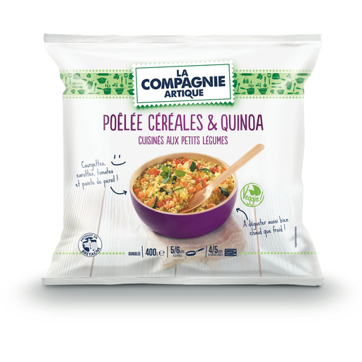 [3289473001159] LA COMPAGNIE ARTIQUE Poêlée céréales & quinoa 400 g