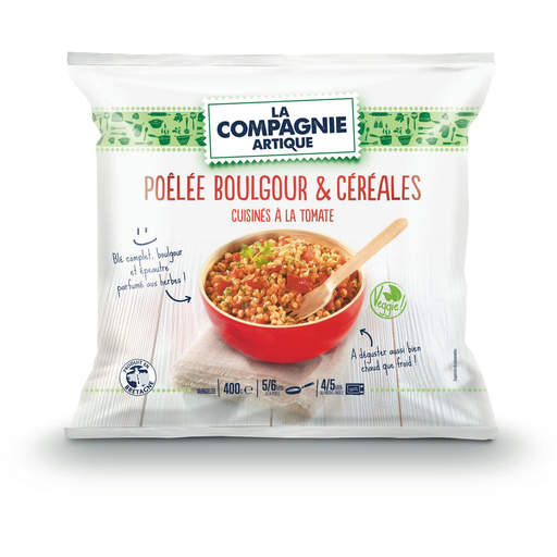 [3289473001166] LA COMPAGNIE ARTIQUE Poêlée boulghour & céréales 400 g