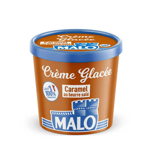 [3289477020057] MALO Salted butter caramel ice cream 325 g