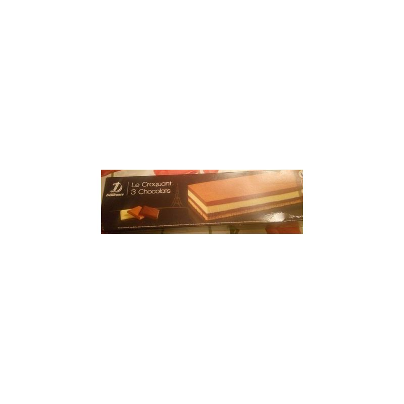DELIFRANCE Tira Crujiente 3 Chocolates 650 g