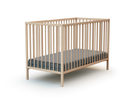 WEBABY Cuna para bebé con barrotes 60x120cm