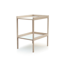 WEBABY Changing Table 1 Shelf Raw Beech la table