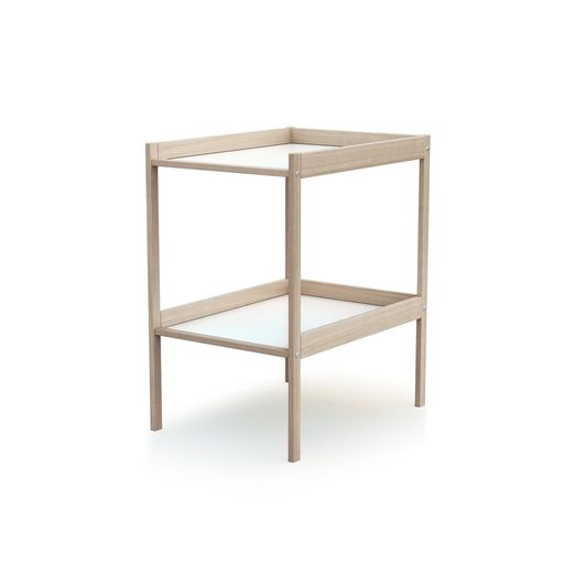 [3294453327075] WEBABY Changing Table 1 Shelf Raw Beech la table