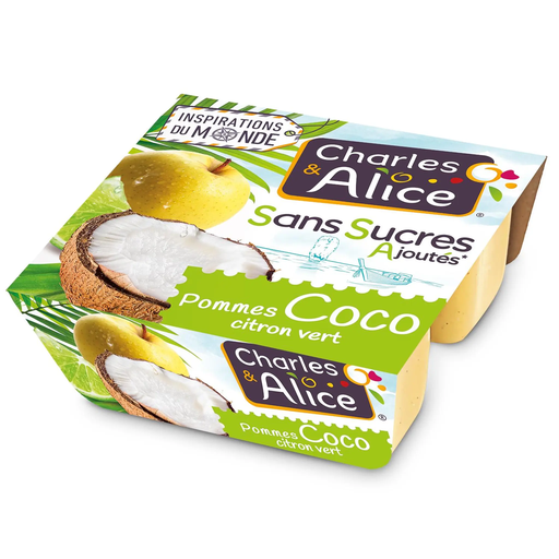 [3297760097358] CHARLES & ALICE Apple Coconut Lime Specialty 4 x 97 g
