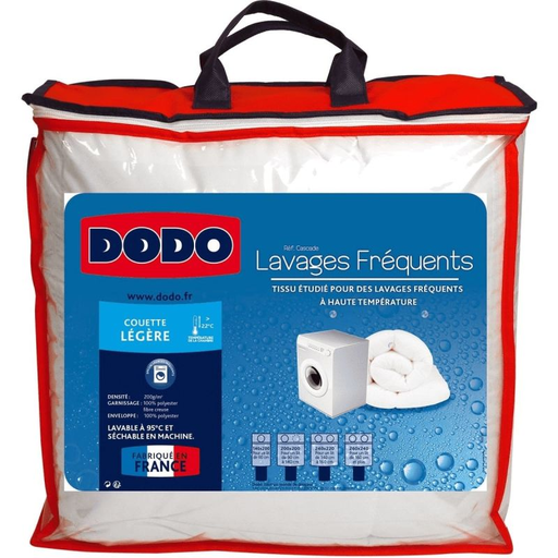 [3307412870113] DODO COUETTE Lavable 140X200
