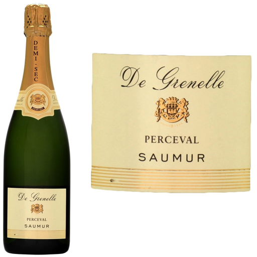 [3308230000195] DE GRENELLE Vinho meio seco Saumur AOP PERCEVAL 75 cl