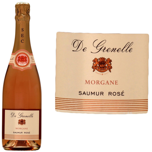 [3308230000201] DE GRENELLE Vinho rosé Saumur brut AOP Morgane Método Tradicional 75 cl