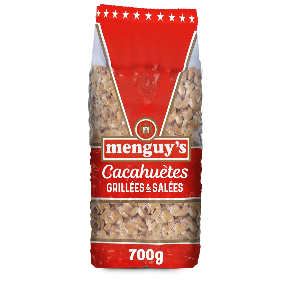 MENGUY'S Cacahuetes tostados y salados 700 g