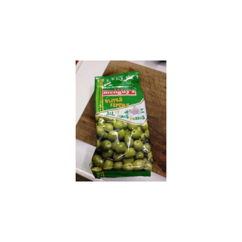 MENGUY'S Aceitunas Rellenas Ajo y Finas Hierbas 200 g