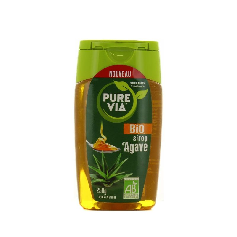 CANDEREL Organic Agave Syrup Pure Via 250g