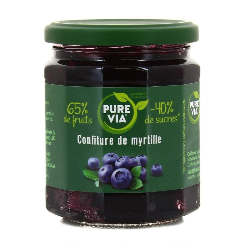 Canderel Pure Via Confiture Myrtille 300G